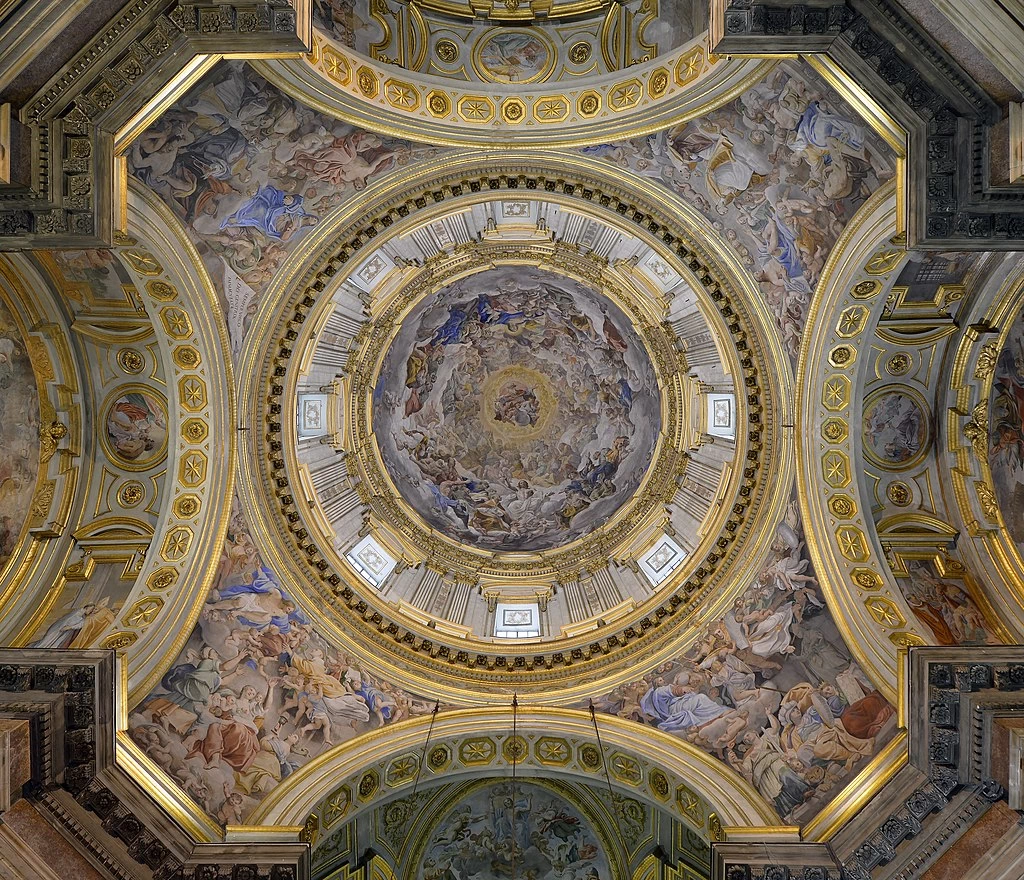 Giovanni Lanfranco-267-Cappella di San Gennaro - Cattedrale di Napoli
